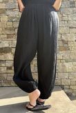 Cyril Crinkle Balloon Pant Black